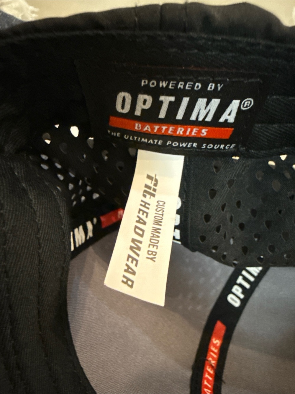 Black Logo Performance Baseball Cap - Picture 2 of 8